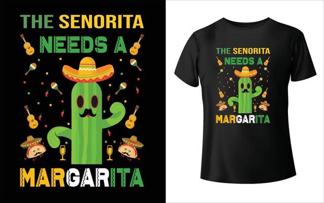 Cinco De Mayo T Shirt Design Vector Art Cinco De Mayo Vector