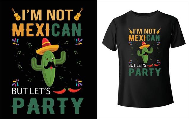 Cinco De Mayo T Shirt Design Vector Art Cinco De Mayo Vector