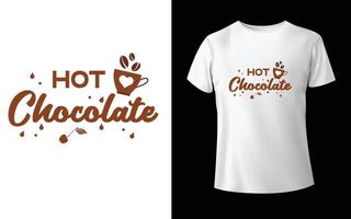 World Chocolate Day T-shirt Design World Chocolate Day calligraphy hand lettering isolated on white. Vector template for logo design, typography poster, greeting card, postcard, sticker, t-shirt,