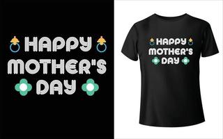 Happy Mother's Day T-Shirt Design, Mom Vector, Mother's day T-Shirt Design, mom vector, vector