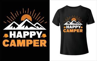 realeza vectorial de camping, diseño de camisetas de camping, camping de amor vector