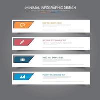 Business infographic template ,vector design element vector