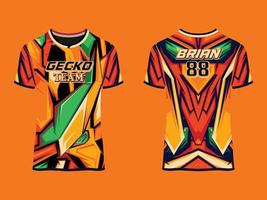 Gaming Jersey Club Abstract Vector Design