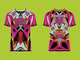 Gaming Jersey Club Abstract Vector Design