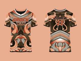 Gaming Jersey Club Abstract Vector Design