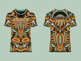 Gaming Jersey Club Abstract Vector Design