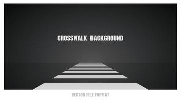 crosswalk graphic element vector on black background