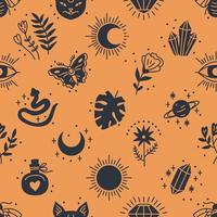 Boho  highlight covers pattern vector