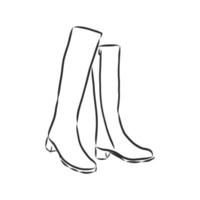 boots vector sketch