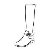 boots vector sketch