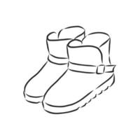 boots vector sketch