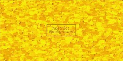 abstract yellow paint brush background vector