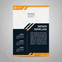 flyer brochure poster modern design template abstract business print vector