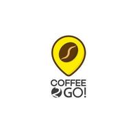 Coffee logo isolated on white background. Vector design elements, business signs, logos, identity, labels, badges and other branding objects for your business. Vector illustration.