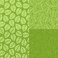deja un patrón sin costuras en color verde para la decoración ecología empresa vector