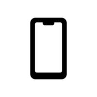 Modern icon phone for web site design vector