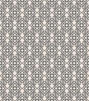 Art deco geometric seamless pattern black line color on white background for greeting card vector