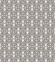 Art deco geometric seamless pattern black line color on white background for greeting card vector