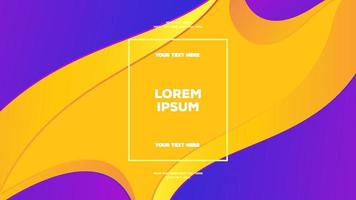 Vector web page abstract liquid modern gradient style