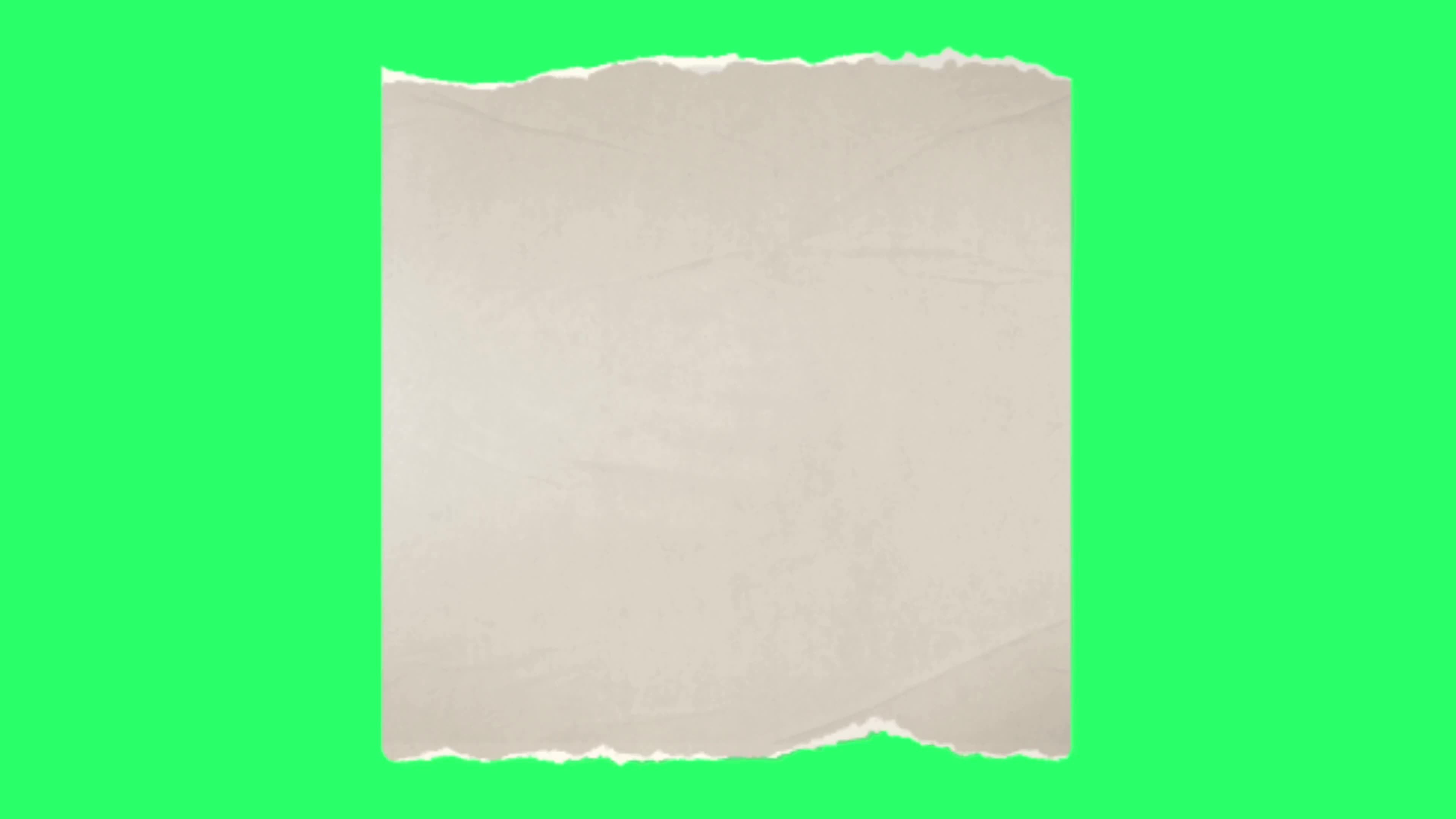 Animation white paper bar for text on green background. 7656351 Stock