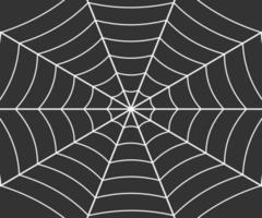 ilustración de tela de araña vector