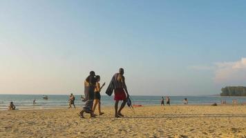 Nai Yang Beach of Phuket, timelapse video