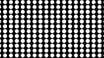 Animated white dots line pattern background free video