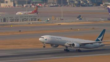 Cathay Pacific departure video