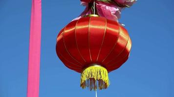 Chinese red lantern decoration
