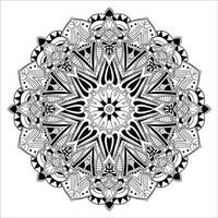 Abstract mandala background vector