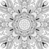 fondo de mandala abstracto vector