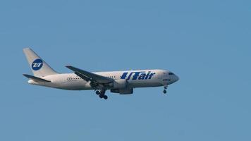Utair Boeing 767 airliner on final approach to Sochi.