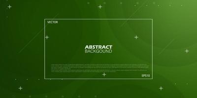 Abstract dark green gradient illustration background with 3d look and simple pattern. cool design.Eps10 vector