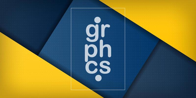 Modern Simple Abstract Background with Dark Blue And Bright Yellow Color Design.papercut style. Eps10 Vector Template