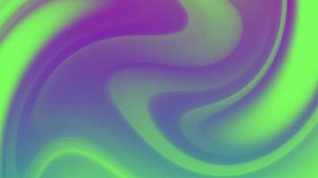 Purple green abstract curve background video