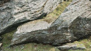 close up of rocky stones formation video