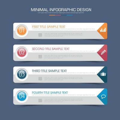 Business infographic template  with icon ,vector design illustration