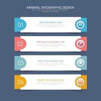 Business infographic template  with icon ,vector design illustration vector