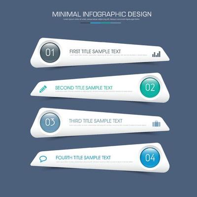 Business infographic template  with icon ,vector design illustration