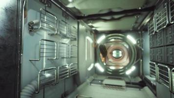 marinated pickled cucumber floating in internation space station video