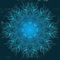 Abstract mandala background vector