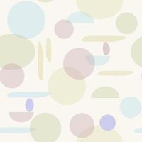 Seamless vector pattern in pastel colors. Abstract geometric shapes in different colors