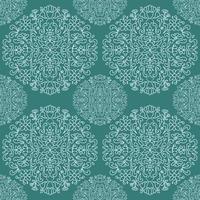 Seamless pattern. Flowers, branches and leaves in botanical composition. Vegetal natural ornamentation. Various abstract shapes and lines. Tile stencil vector