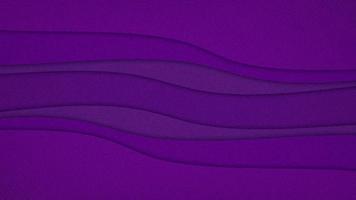 Purple background with paper art line curve and texture grains design. Vector illustration. Eps10