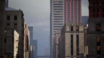 vista financiera del centro de la ciudad de boston durante el día