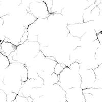 Grunge style cracked texture vector