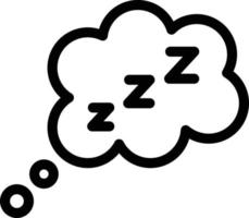 sleepy vector illustration on a background.Premium quality symbols.vector icons for concept and graphic design.