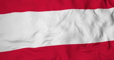 Flag of Austria in 3D rendering