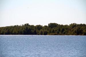 Dnipro river coast photo