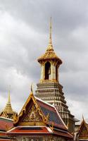 Detail of Grand Palace in Bangkok, Thailand photo